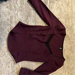 Renaissance Goth Fairy Plum colored Organic Cotton top